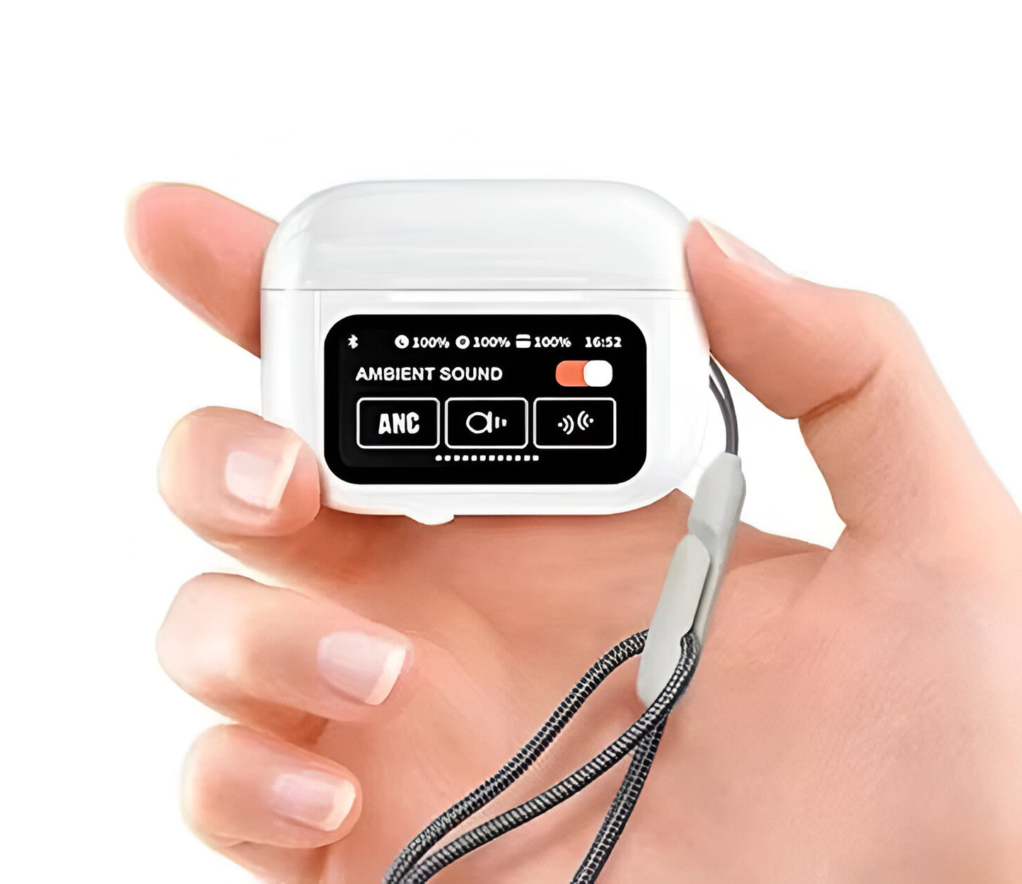 Écouteurs Bluetooth antibruit A9 Pro avec 13 fonctions, affichage LED