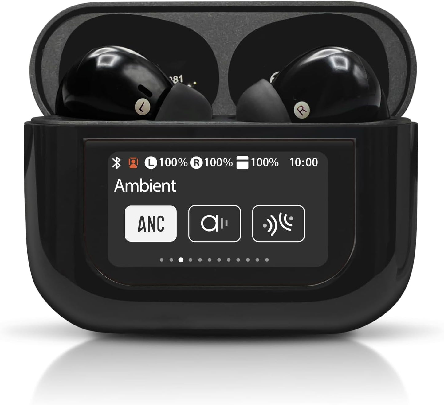 Écouteurs Bluetooth antibruit A9 Pro avec 13 fonctions, affichage LED