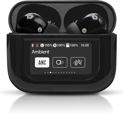 Écouteurs Bluetooth antibruit A9 Pro avec 13 fonctions, affichage LED