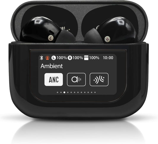 Écouteurs Bluetooth antibruit A9 Pro avec 13 fonctions, affichage LED